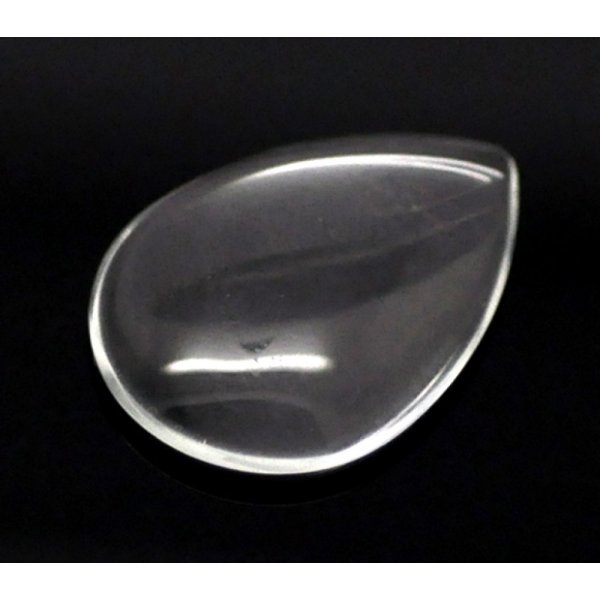 10 Gocce cabochon 18 x 25 mm in lente d'ingrandimento trasparente N&deg;25