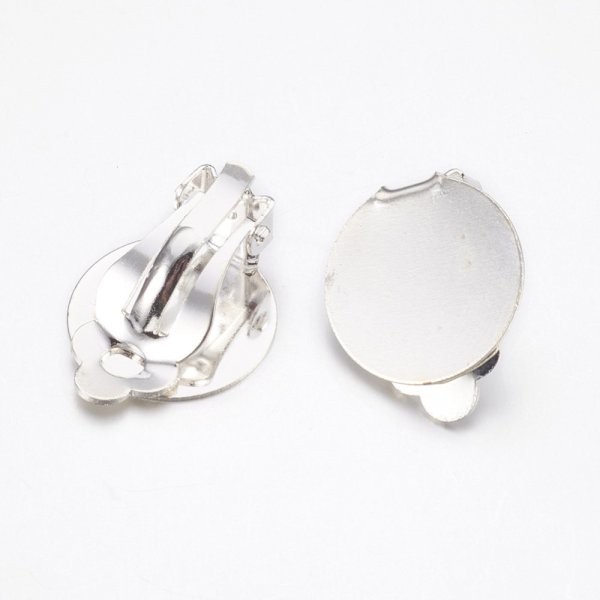 10 Supporti per orecchini Vassoio con clip N&deg;03 x 5 paia