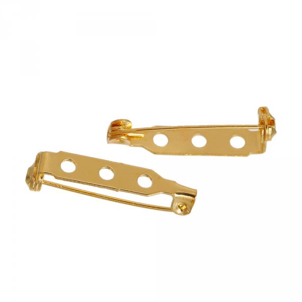 10 Supporti per mandrino 27mm N&deg;01 Oro
