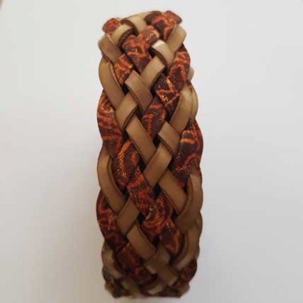 1.25 m&egrave;tre de chaine plate Argent N&deg;08 09 x 09 mm