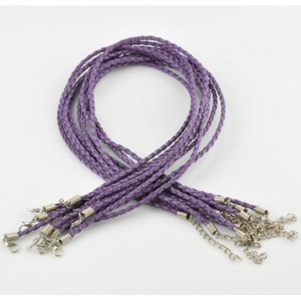 1 Corda intrecciata N&deg;07 - Supporto per collare diametro 3 mm