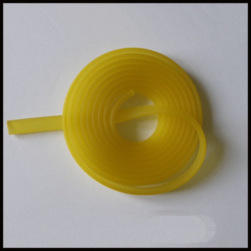 1 metro di cavo piatto in Pvc 5,8 x 1,9 mm giallo.