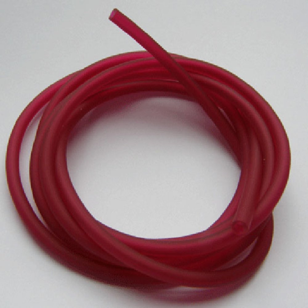 1 metro di corda cava in Pvc 3 mm Fushia scuro