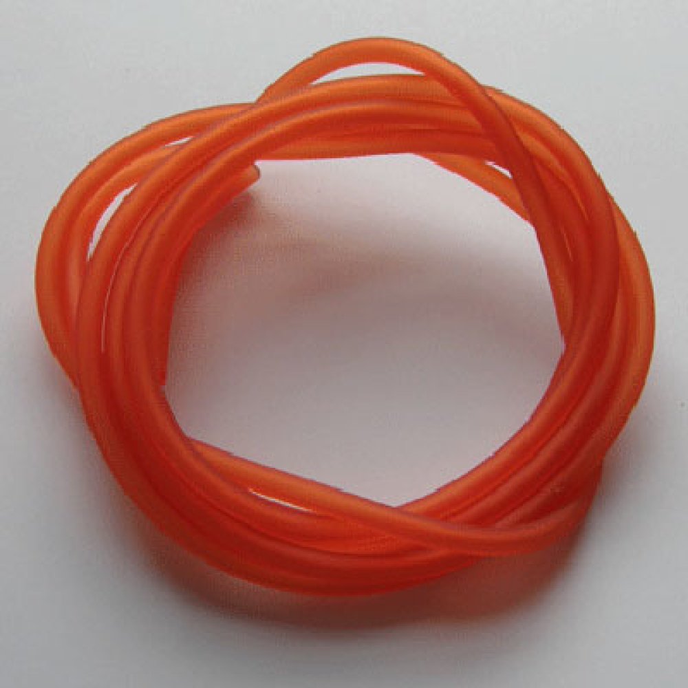 1 metro di cavo in Pvc 3 mm Arancione