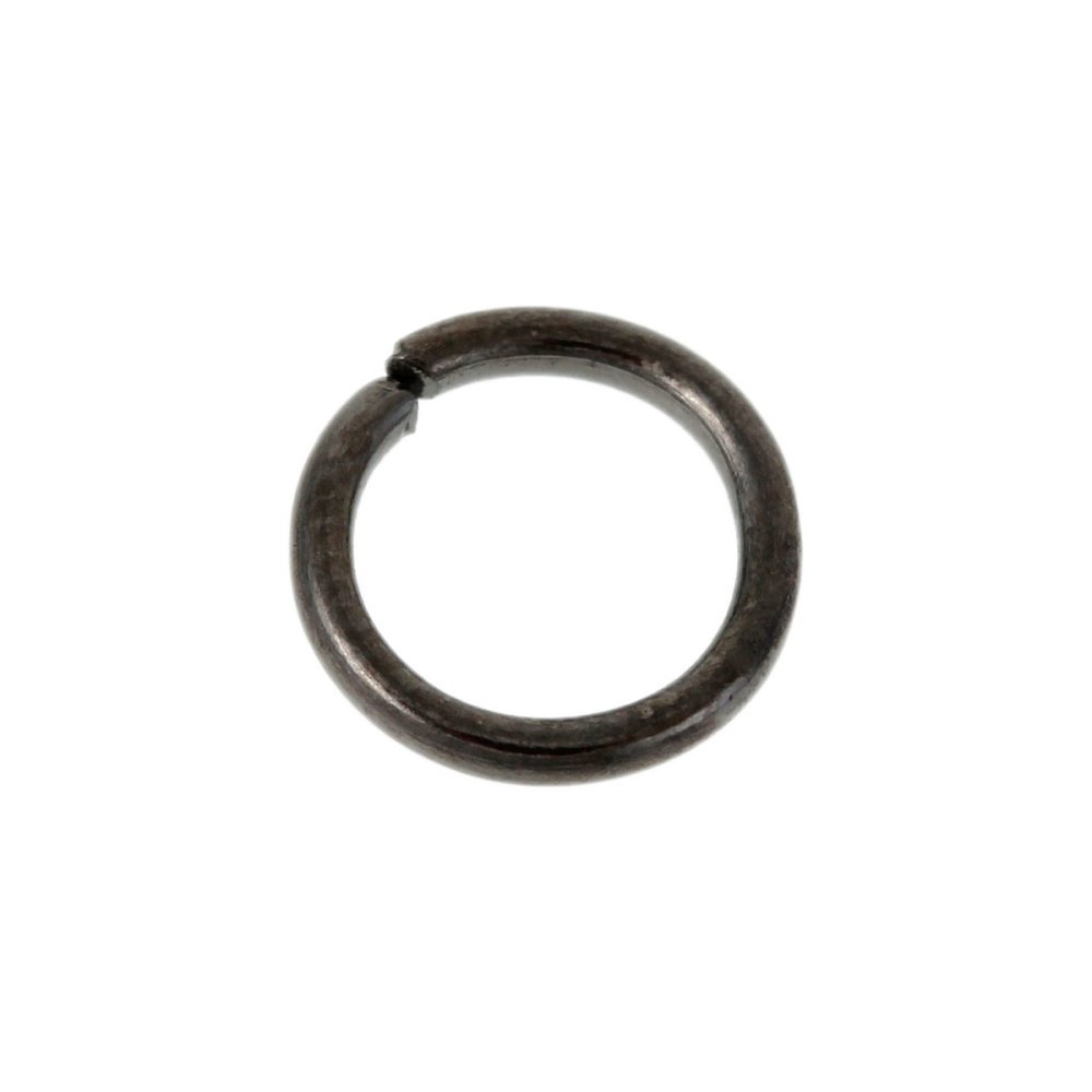 20 Anelli di giunzione aperti 07 mm Nero