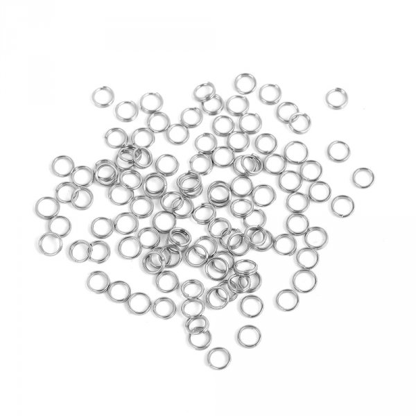 20 Anelli di giunzione doppi 05 mm Inox