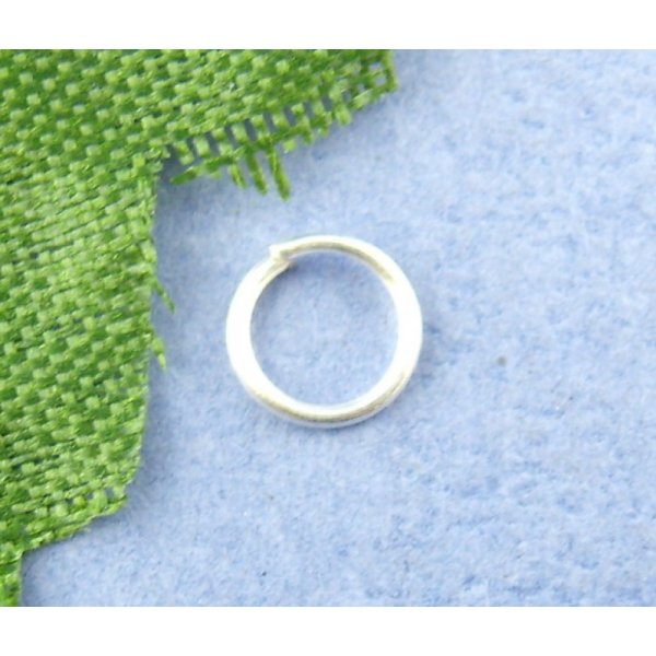 20 Anneaux de jonction ouvert 05 mm Argent N&deg;01