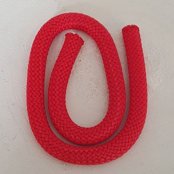 40 cm di corda da arrampicata rotonda 10 mm Rosso
