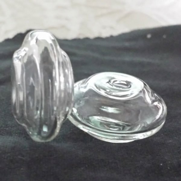 5 sfere di vetro Piastra N&deg;06 da riempire