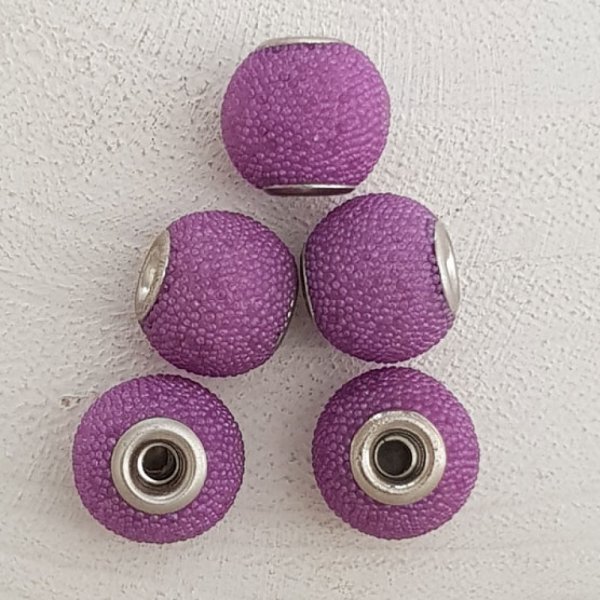 5 Perline rotonde 14/12 mm N&deg;02