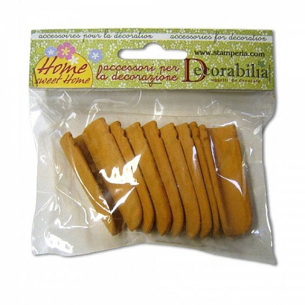 9 Tuiles Stamp&eacute;ria 5 cm KTR06