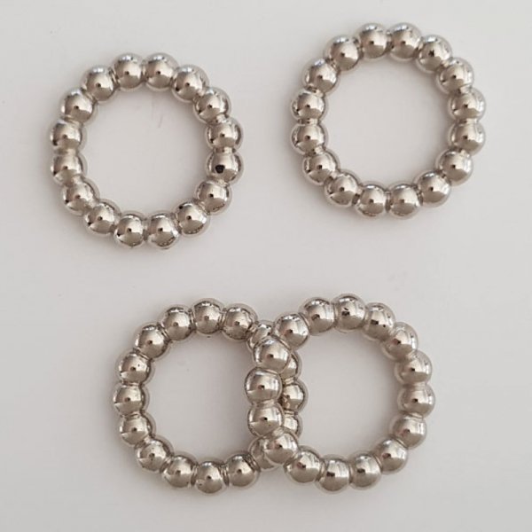 Anelli foulard CCB con foro grande N&deg;56