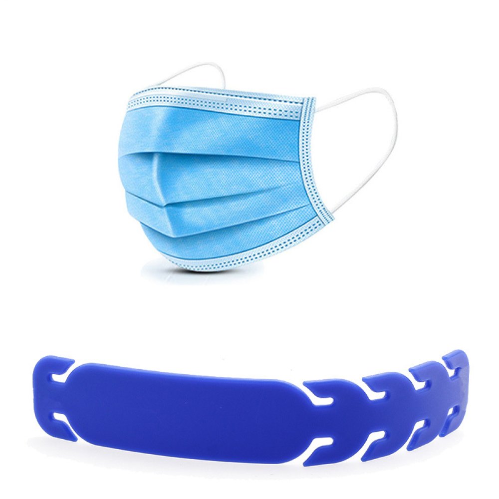 Fascia elastica Protettore auricolare regolabile per maschera N°02 Blu