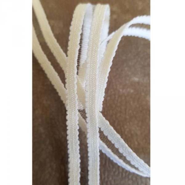 Al metro Elastico Fancy bianco 15 mm 02