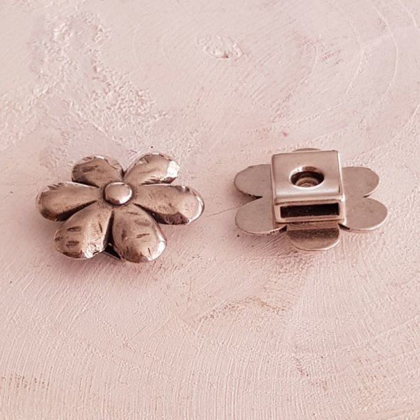 Anello in zama per pelle 10 mm N&deg;01