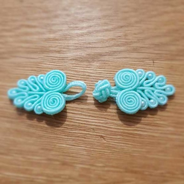 Pulsante brandebourg passementerie stile cinese N&deg;05