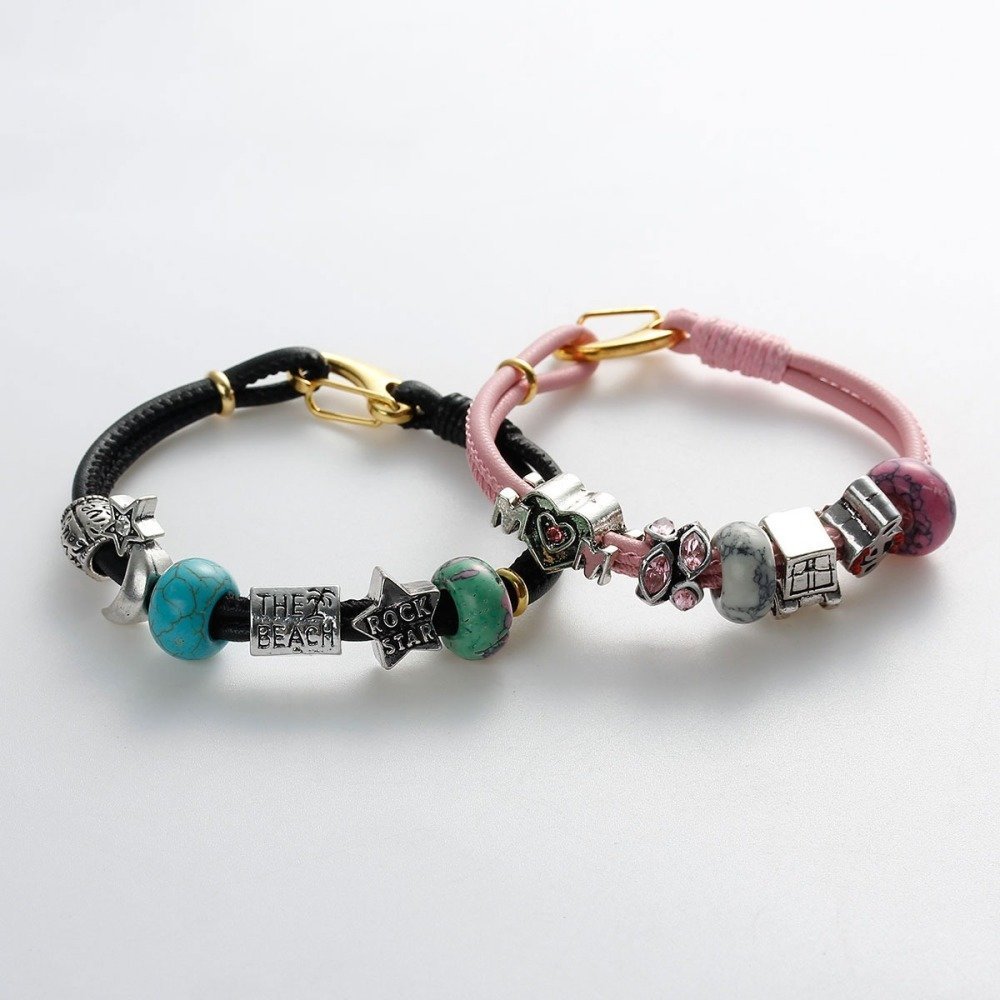 Bracciale doppio europeo Uni Rose