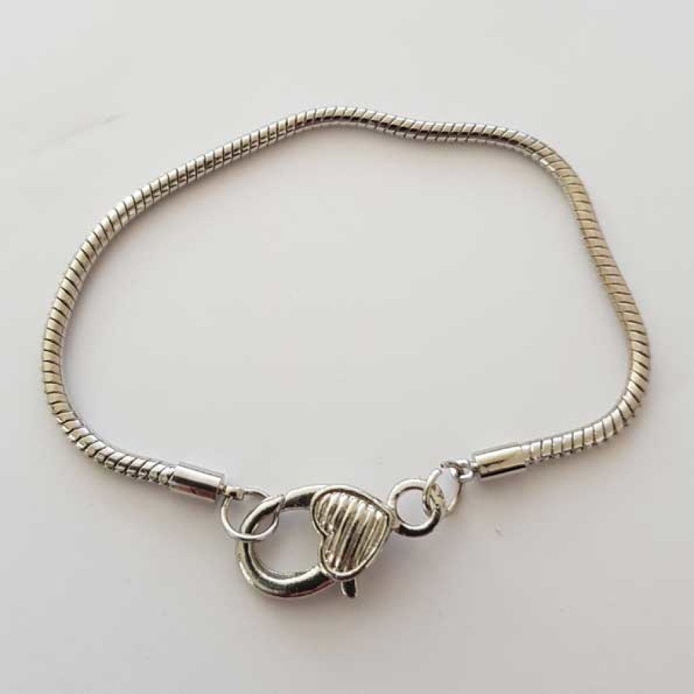 Bracciale europeo a moschettone 18 cm N°03