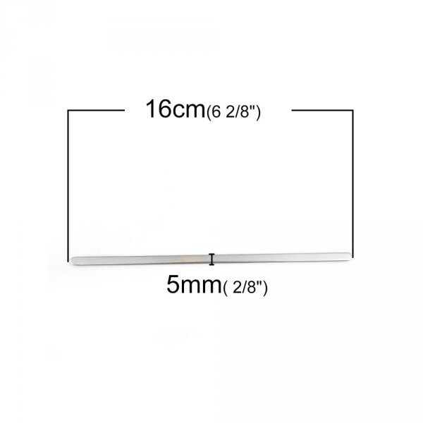 Bracciale in acciaio inox da 5 mm N&deg;06 da piegare