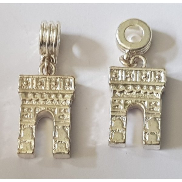 Ciondolo Arco di Trionfo placcato argento