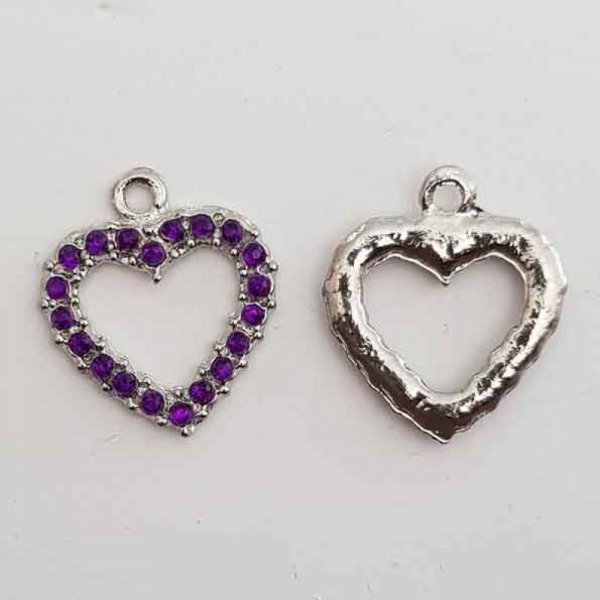 Ciondolo a cuore N&deg;04