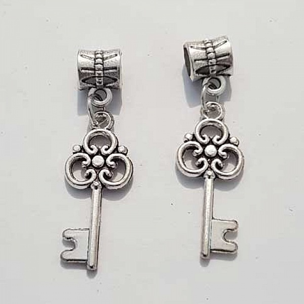 Breloque Clef N&deg;42 Argent