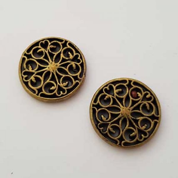 Charm vari N&deg;013 Bronzo Rotondo