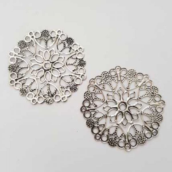 Charm vari N&deg;023 Argento Rotondo