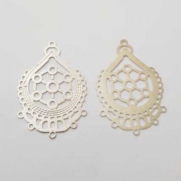 Breloque Divers N&deg;037 Connecteur Argent