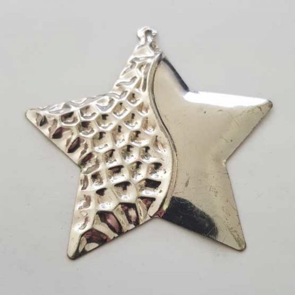 Breloque Divers N&deg;083-01 Pendentif Etoile Argent