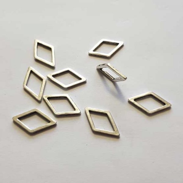 Charm vari N&deg;095 Ciondolo Connettore Losange