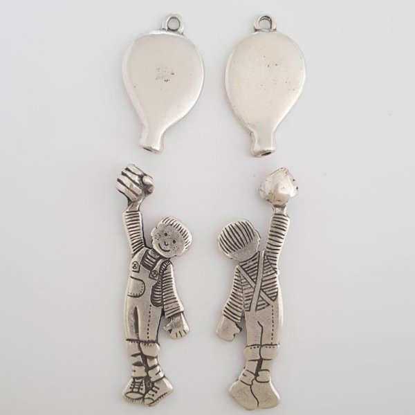 Ciondolo per bambini N&deg;41-03 Zamak (placcato argento)