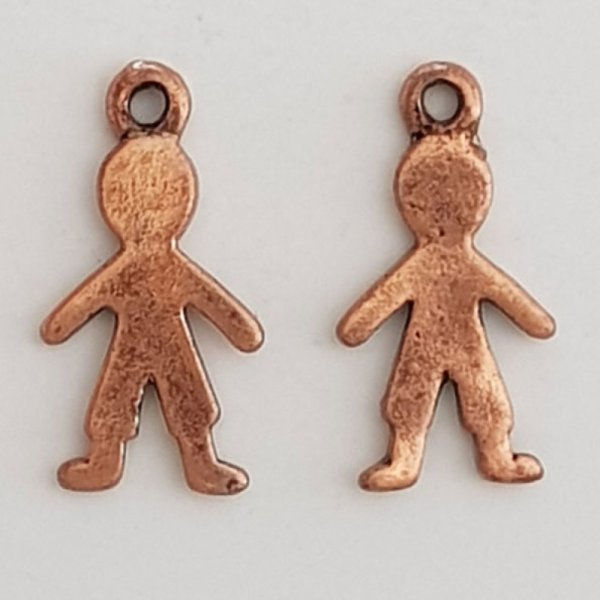Charm per bambini N&deg;49 Boy Copper