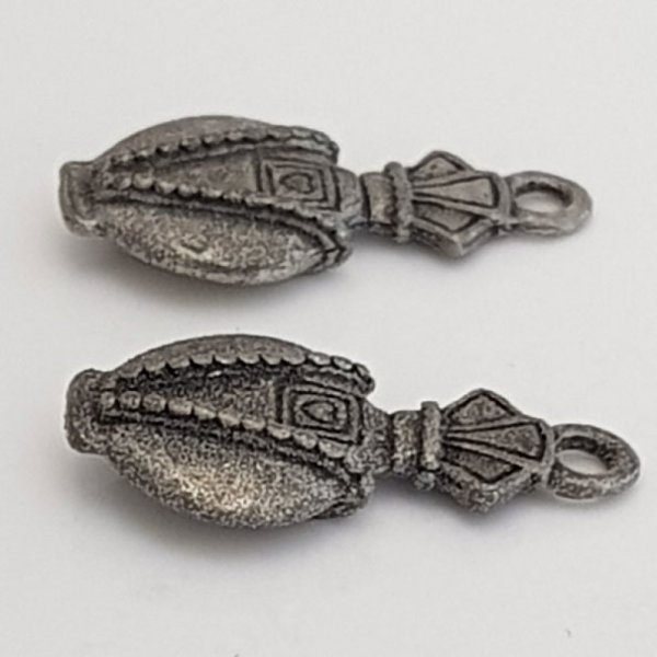 Charm Bottiglia di profumo N&deg;02 Argento Opaco