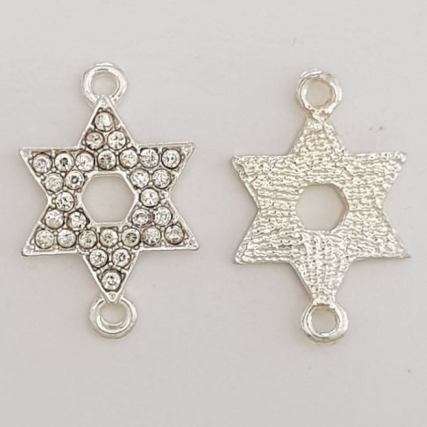 Charm floreale in metallo N&deg;080 Argento