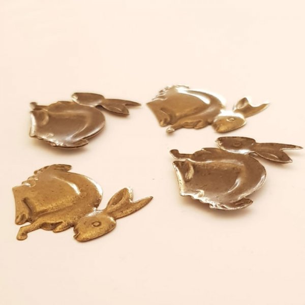 Coniglio Charm N&deg;02 x 10 Bronzo