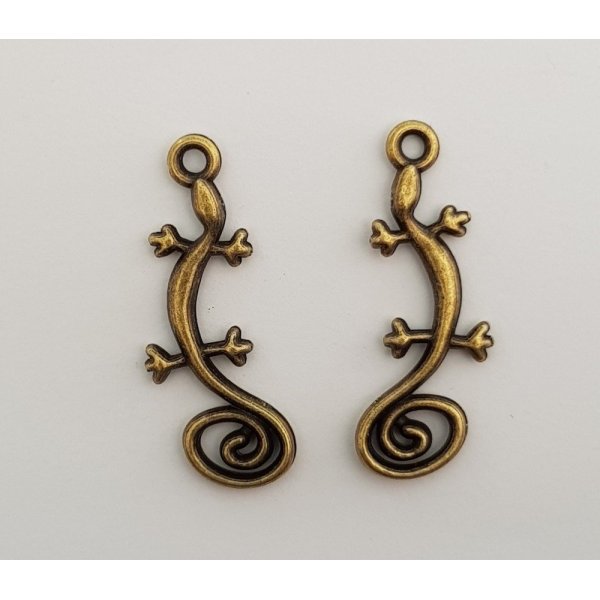 Ciondolo a forma di lucertola N&deg;02