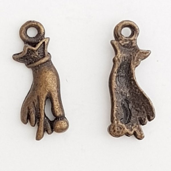Charm a mano N&deg;11 Bronzo