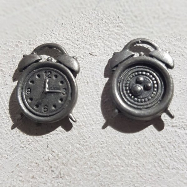 Charm Clockwork N&deg;09 Argento Invecchiato