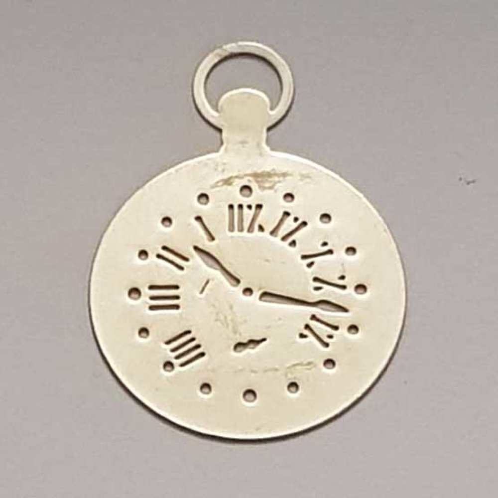 Breloque Mécanisme Horloge N°19 Argent