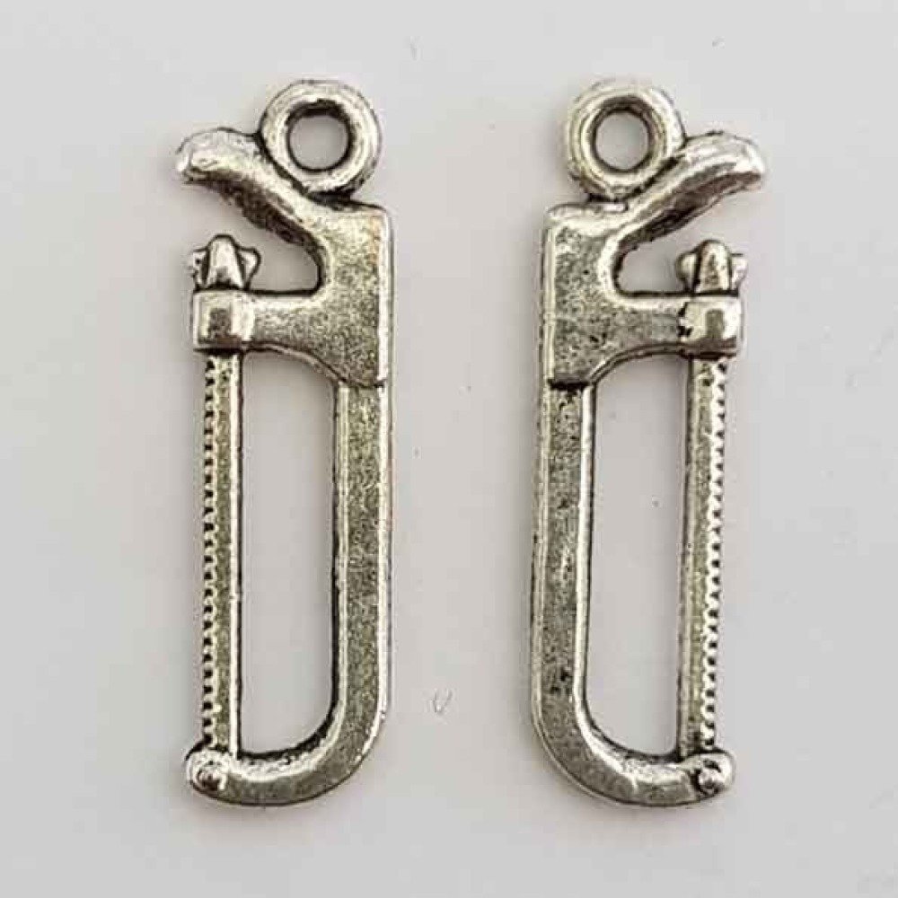 Charm Tool Saw N°01 Argento