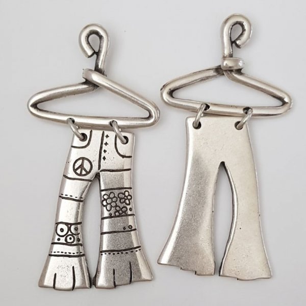 Pantaloni Charm N&deg;01 in Zamak