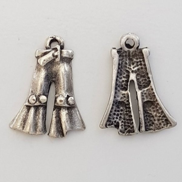 Ciondolo per pantaloni N&deg;02 Argento.