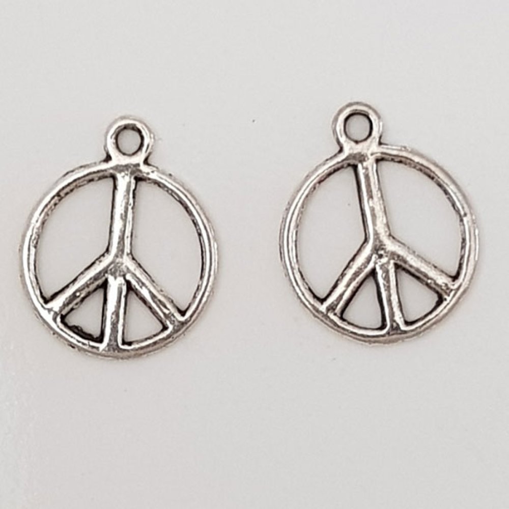 Ciondolo Peace &amp; Love N°07 Argento