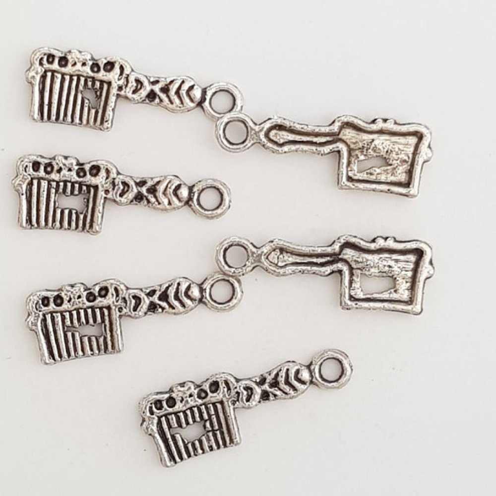 Pettine charm per parrucchieri N°04-02 Set di 6 pezzi