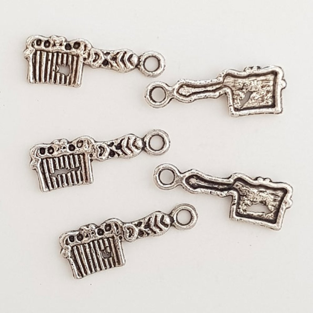 Pettine charm per parrucchieri N°04-03 Set di 5 pezzi