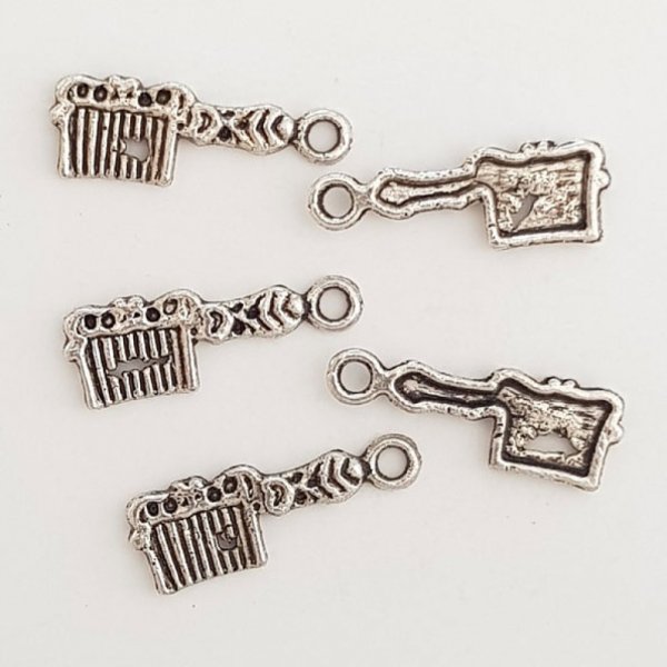 Pettine charm per parrucchieri N&deg;04-03 Set di 5 pezzi