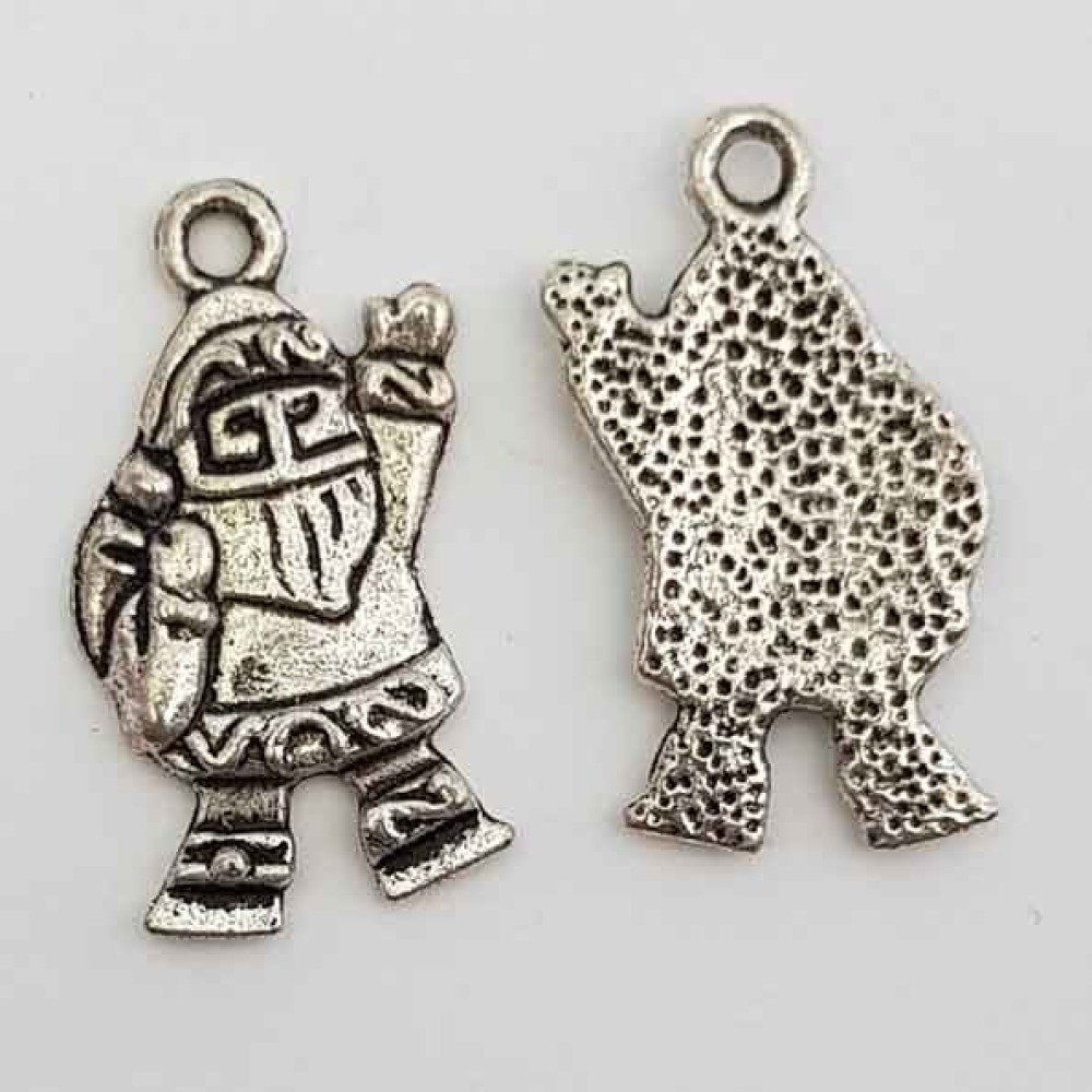 Charm Babbo Natale N°01 X 2 Pezzi