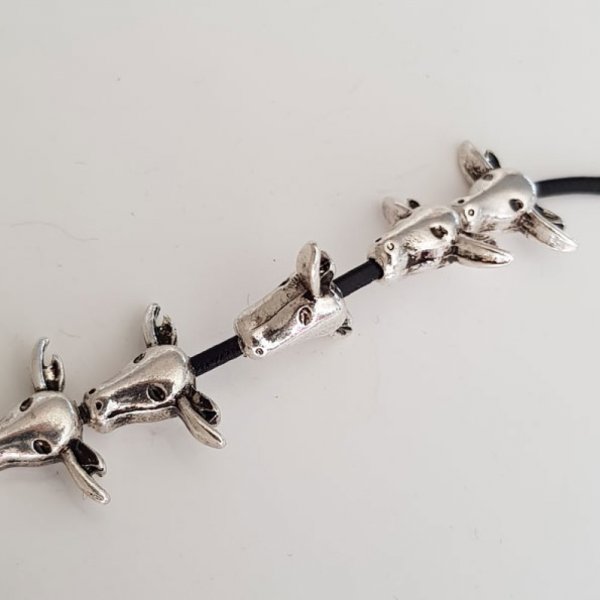 Charm mucca N&deg;02 x 10 pezzi