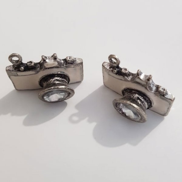 Ciondolo per fotocamera N&deg;05 Argento
